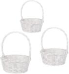  Комплект от кошници за яйца в бяло, кръгли (К86517)