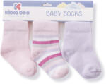 Kikkaboo Бебешки чорапи Stripes Purple 2-3г (31110010047)