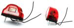 WAS Lampa numar inmatriculare LED, ADR, pozitie alb cu rosu, 10.1 x 5.96cm, 12 24V (409 ADR)
