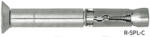 Koelner - Rawlplug Nagyteljesítményű mechanikus dübel süllyesztett fejű csavarral R-SPL 10x105mm horganyzott CE-ETA