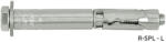 Koelner - Rawlplug Nagyteljesítményű mechanikus dübel hatlapfejű csavarral R-SPL 16x170mm horganyzott CE-ETA