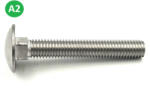  Kapupánt csavar 6x30mm A2 rozsdamentes DIN603