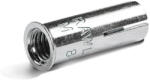  Fémdübel M12 15x25mm rövid permes horganyzott CE-ETA
