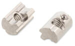 Koelner - Rawlplug T-hornyos csúszóanya, rugós golyóval M8 alumínium