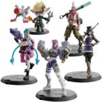 Spin Master Jucarie creativa Spinmaster Set 5 Figurine, Model League of Legends, 10 cm, Multicolor (6062218)