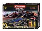 Carrera Jucarie creativa Carrera Circuit Carrera GO! ! ! Speed Zone 6.3m, set cu 2 mașinuțe Verstappen și Sainz, telecomandă, culoare multicolor (20062605)
