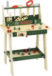 Theo Klein Jucarie creativa Theo Klein Bosch - Wooden workbench with pinewood medium, children's tools (8169)