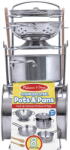 Spin Master Jucarie creativa Spin Master Melissa & Doug - Stainless Steel Pot Set, Play Kitchen (6074875)