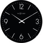 NeXtime Ceas perete NeXtime Basic Dome negru Ø 35 cm (NE-3157ZW)