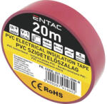 Entac Bandă izolatoare PVC Entac 19mm x 20m, roșu (EIT-1319-20M-R)