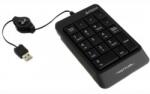 A4Tech TASTATURA numerica A4TECH Fstyler, 18 taste, USB, 70cm retractabil, compact design, grey (FK-13-GR) - starpack
