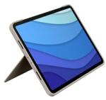 Logitech Combo Touch billentyűzet 11"-es iPad Pro-hoz (1. , 2. , 3. , 4. generáció), oxfordi szürke - angol (US) kiosztás (920-010255) - tripont