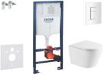 GROHE Rapid SL - Set pentru montare încastrată, toaletă nefia și capac softclose, clapetă Skate Cosmopolitan, alb alpin SANI11BA3112 (SANI11BA3112)