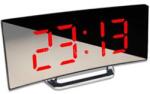 TOO DC-213-BR hőmérséklet kijelzéssel, ébresztő funkcióval fekete digitális óra piros kijelzővel (TOO_DC-213-BR) (TOO_DC-213-BR)