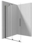 Deante PRIZMA csúsztatható Zuhanyfal, walk-in, titanium 80 (KTJ D38R)