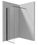 Deante KERRIA PLUS Zuhanyfal, walk-in, nero 50 (KTS N85P)