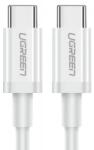 UGREEN Cablu date/incarcare UGREEN US264, USB-C - USB-C, 60W, 0.5m (UGR1118WHT)