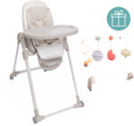  CHICCO Etetőszék Polly Armonia - Mother Pearl + Rainbow Játékív - pepita - 73 090 Ft