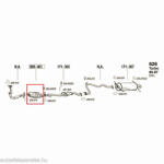 Marix 17-571 hátsó kipufogó dob - OPEL Corsa C, Combo D (K17-571ALU)