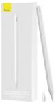 Baseus SMOOTH WRITING2 aktív, kapacitív, mágneses érintő ceruza + póthegy, Apple Pencil kompatibilis (SXBC060002) fehér
