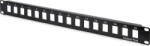 ASSMANN Panou de corectie cu 16 porturi Digitus 1U Negru (DN-91400)