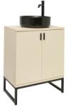 Ceramia Easy Fürdőszobaszekrény mosdóval 60x73x36 cm jázmin matt EASYUMDB7 (EASYUMDB7)