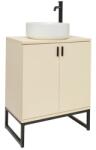 Ceramia Easy Fürdőszobaszekrény mosdóval 60x73x36 cm jázmin matt EASYUMDB8 (EASYUMDB8)