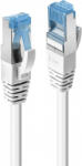 Lindy Cablu Lindy RJ45 1m Cat. 6A S/FTP LSZH Network Cable Alb (47192)