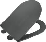 WENKO 26030100 - Тоалетно седало GALATI 46x36 см антрацит (WE0742)