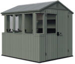 Keter Kerti ház Keter Potting Shed 2 az 1-ben zöld, padlóval (610699)