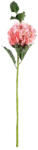 DekorPlaza Élethű Bugás Hortenzia 107cm Világos Rózsaszín A32932-LTPINK