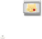 NOMINATION "Arany cica" charm - 030272-45