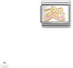 NOMINATION "Rózsaszín balerina cipő" charm - 030285-76