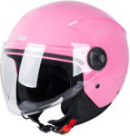 W-Tec Nyitott sisak W-TEC Bareiro Fuchsia, puha arcpárnák, gyorskioldó csat, hely a kommunikátor fejhallgatónak, kis hátsó spoiler S (55-56) (30179-S)