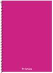 Fortuna Spirálfüzet kockás FORTUNA Monocolor A/4 70 lapos magenta 01.08675 (01.08675)