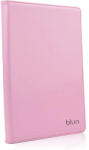  Univerzális TabletPC tok, mappa tok, 10", stand, Blun, rózsaszín - mobilkozpont