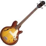 Epiphone Jack Casady Fretless Bass Aged Royal Tan elektromos basszusgitár