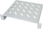 LogiLink Konzolos polc 10"-os rackbe szereléshez, 200 mm, 1U, világosszürke