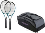 HEAD 2x Gravity Tour 2025 + Pro X Duffle Bag L BKDG Racheta tenis