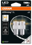 OSRAM LEDriving SL Standard BA15S P21W LED sárga 7506DYP-2BL KIBONTOTT