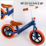 QX Bicicletă fără pedale - albastră, cu roți portocalii (731121)