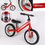QX Bicicletă fără pedale cu spițe din metal - roșie (731126)