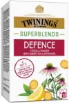 TWININGS Védekező tea citrommal és gyömbérrel, Twinings Superblends, 18 tasak, 36 g