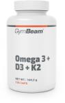 GymBeam Омега 3 + Витамин D3 + K2 120 капс