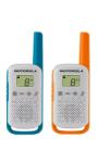 Motorola Talkabout T42 Gummy walkie talkie (2db) B4P01611MDKMAW (B4P01611MDKMAW) - pcx