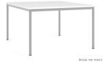 UNIQUE NOBE 2 személyes munkaállomás, tárgyalóasztal, 120x140 cm