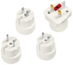 Logilink Travel adapter, 4pcs Set, 2A/250V (PA0186) - iconink