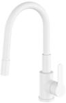 Gamma Flex 2000 Mosogató Álló Design Csaptelep - Rugalmas, Teljesen Fehér (BFX-2000AWH) - watermarkt