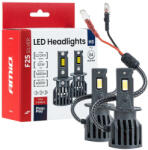 AMiO -04702 F25 EZÜST TELJES CANBUS 52W H3 12V 24V LED autóizzók (5903293047026)