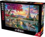 Anatolian Пъзел Anatolian - Разцъвтяващ Париж, 3000 части (P4919)
